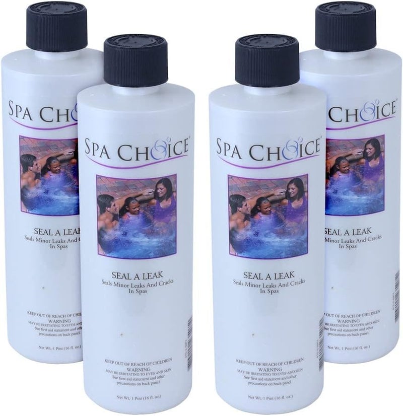 SpaChoice 1-Pint 4-Pack Premium Seal A Leak, Hot Tub Leak Sealer, Made in USA - Image 1